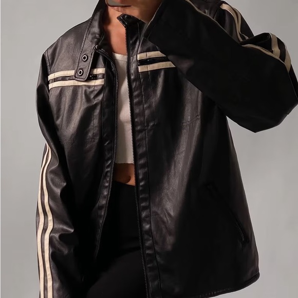 Vintage Genuine Leather Motorcycle Jacket - Picture 4 of 12